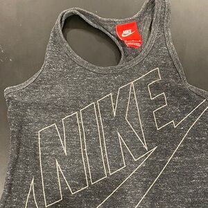 Nike Charcoal Sleeveless Top
